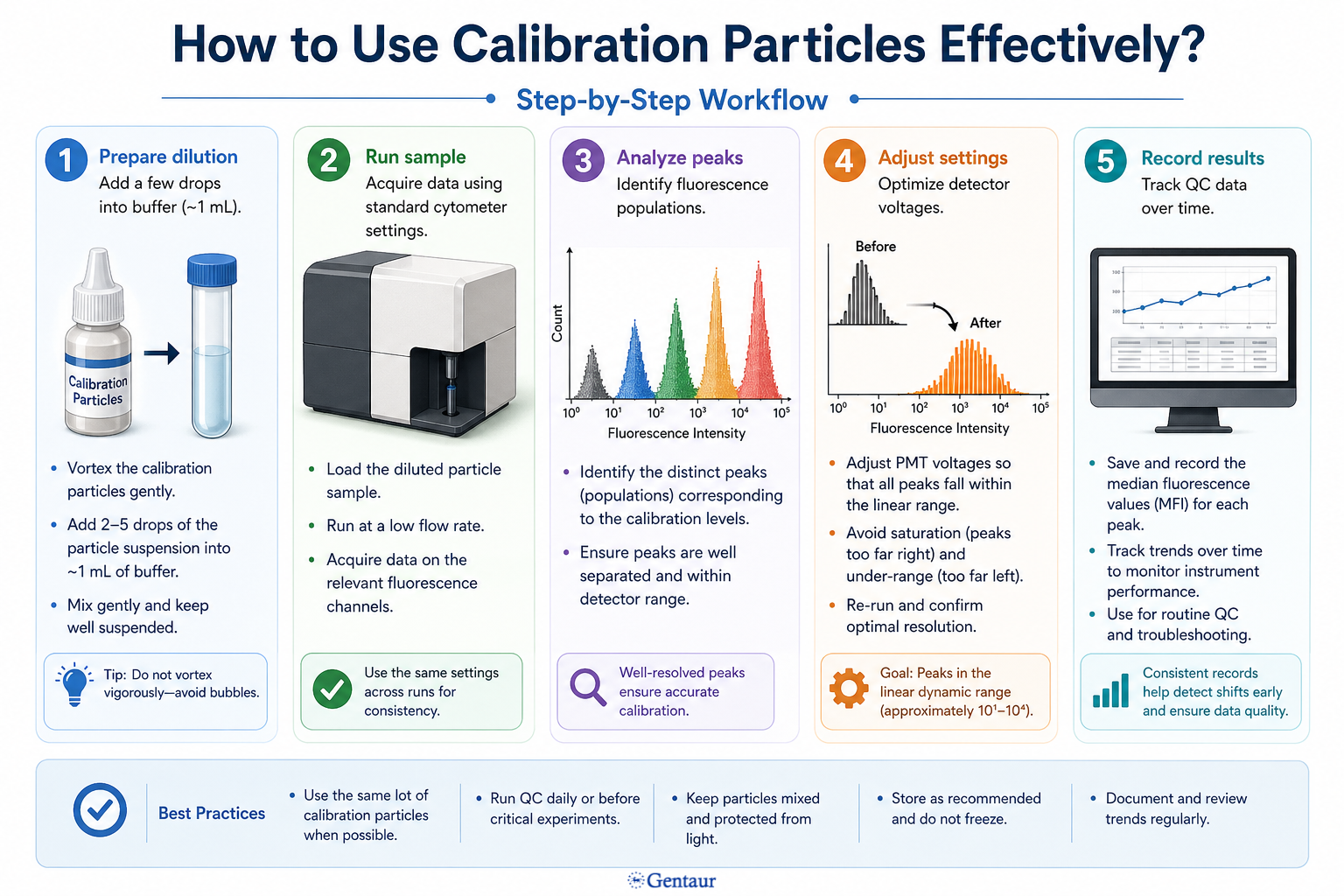 Calibration Particles Effectively Step-by-Step Workflow